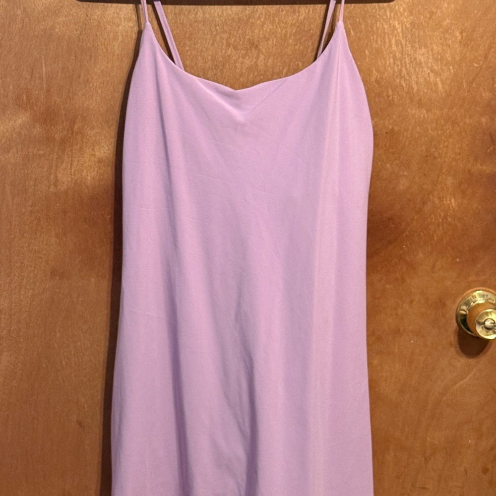 Abercrombie Lilac Traveler Mini Dress